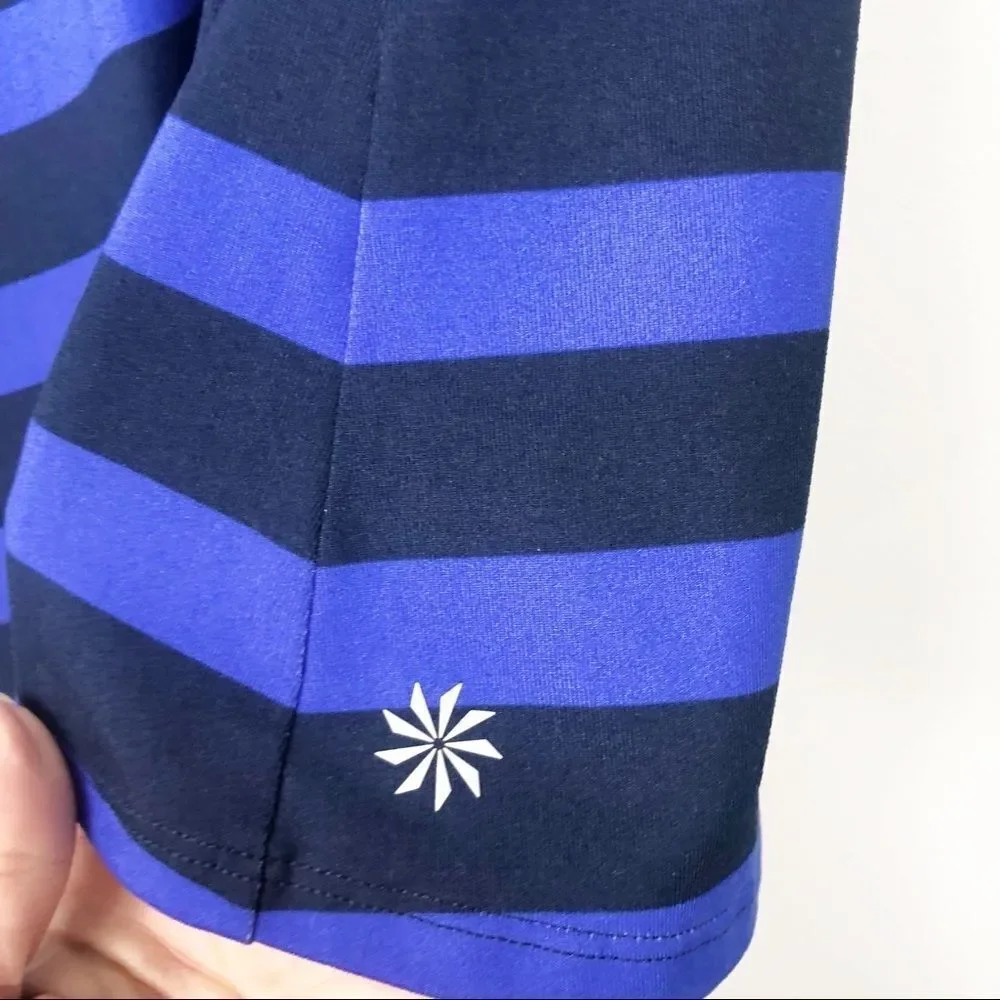 ATHLETA | Bold Stripe Tank Blue Y-Back Medium - Picture 5 of 7